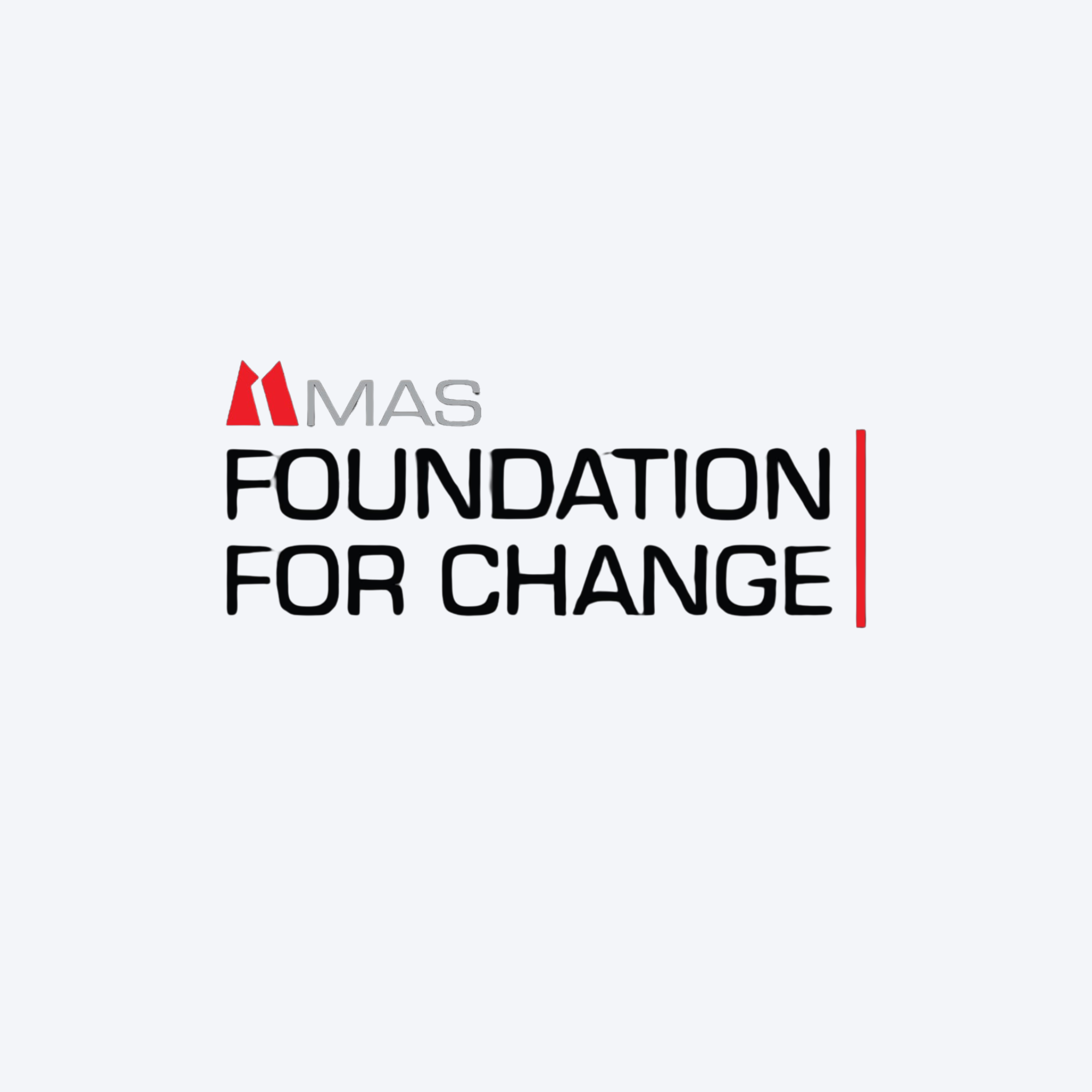 MAS Foundation for change Logo